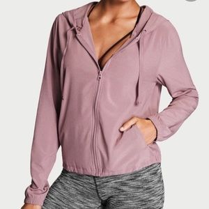 Victoria Sport Mauve Rose Tie Back Hoodie